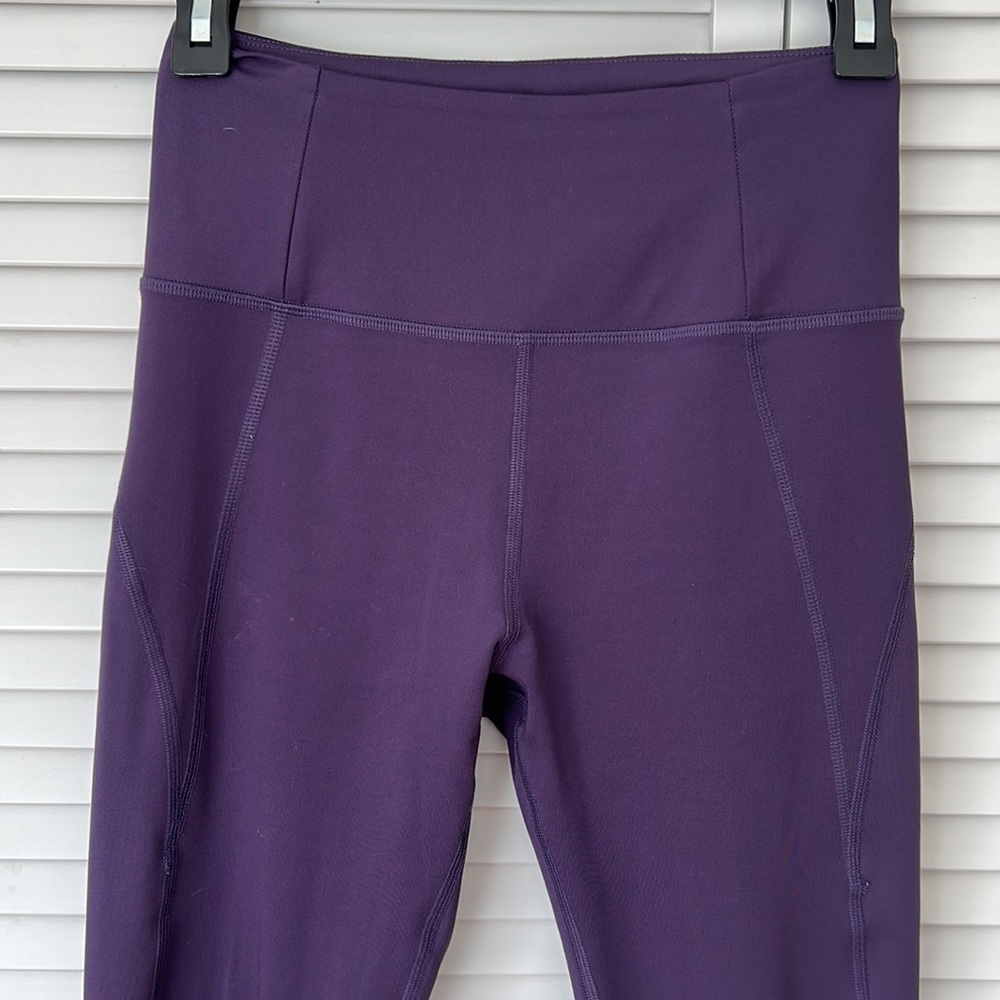 Girlfriend Collective Compressive High-Rise Legging Purple Small